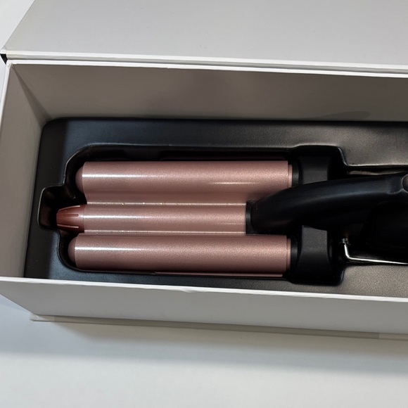 The Beachwaver Co. Pink Triple Barrel Curling Iron - Picture 4 of 9